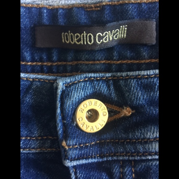 Roberto Cavalli Mid Rise Jeans - Picture 4 of 9